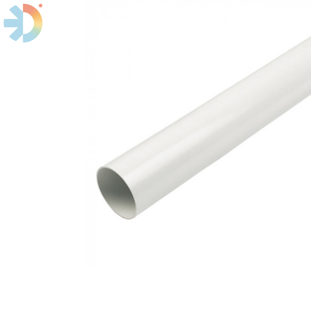 WHITE WASTE PIPE 3M 1.1/4 (32MM)