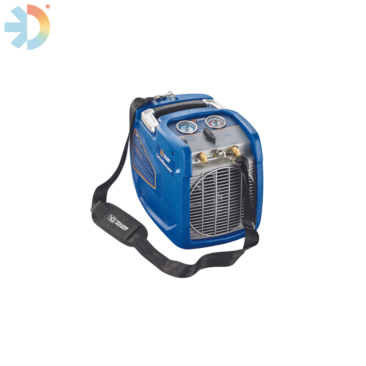 YJ TURBORECOVERY RECOVERY MACHINE DUAL VOLTAGE A2L