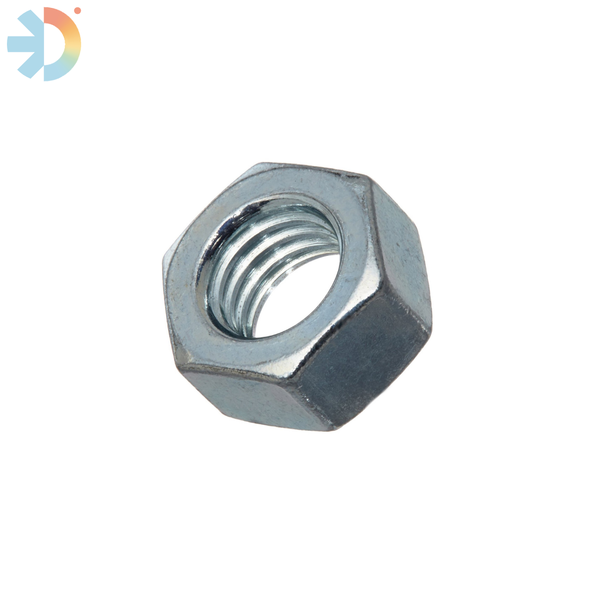 M6 HEX NUTS PK 100