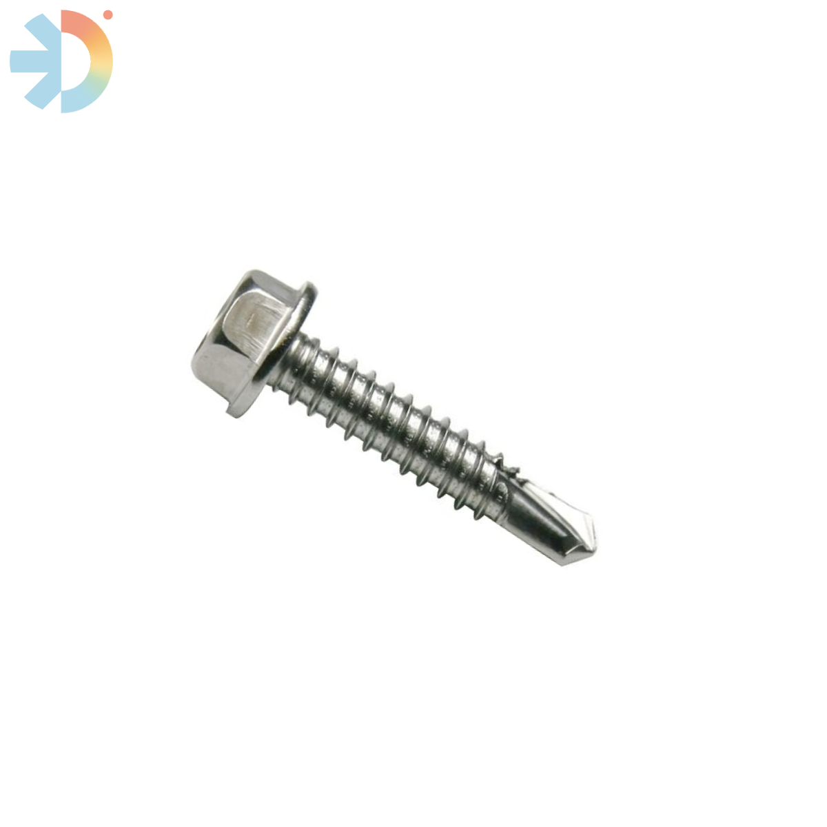 5.5 X 25MM N/WASHER SELF TAPPING SCREW PK 100