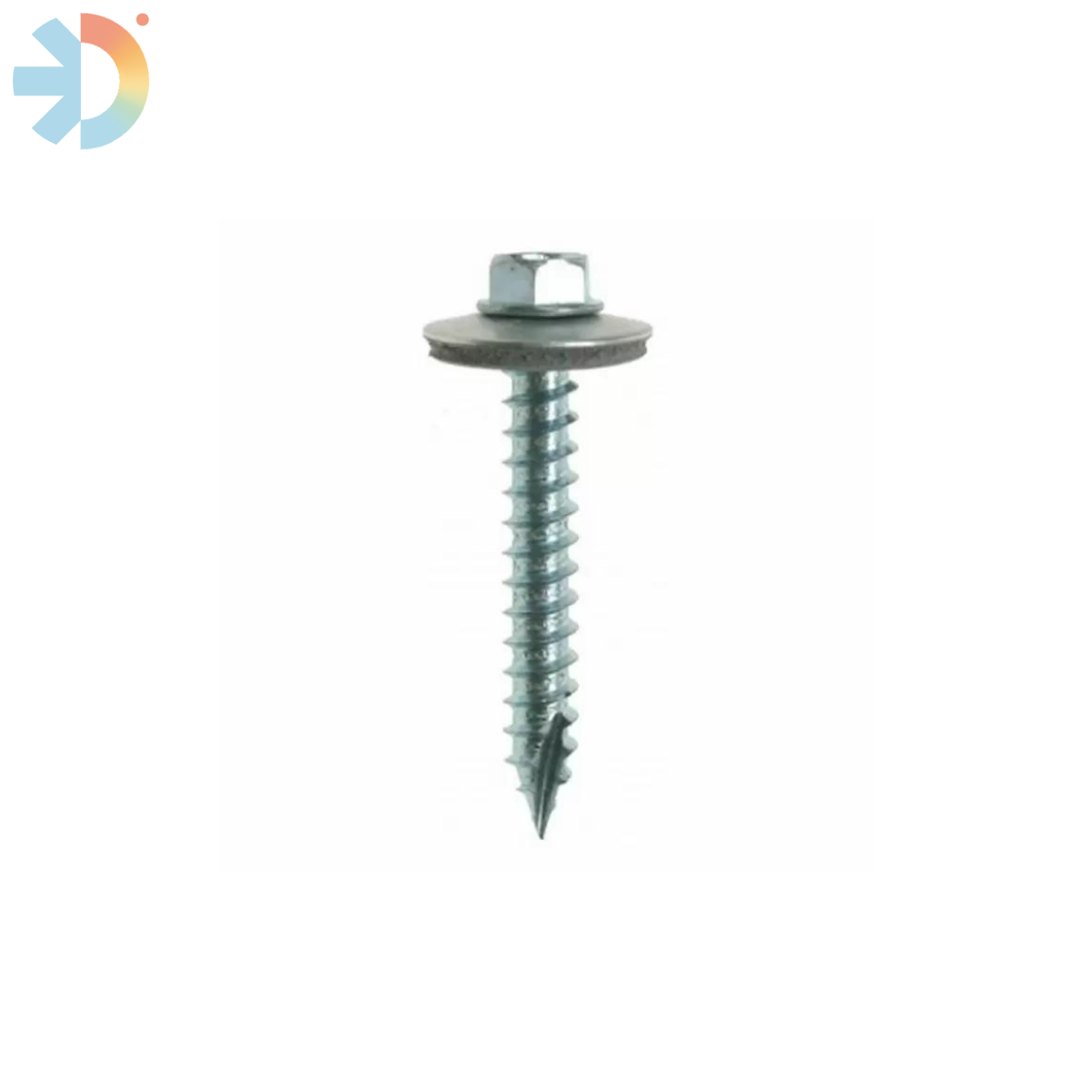 5.5 X 25 W/WASHER SELF TAPPING SCREW PK100