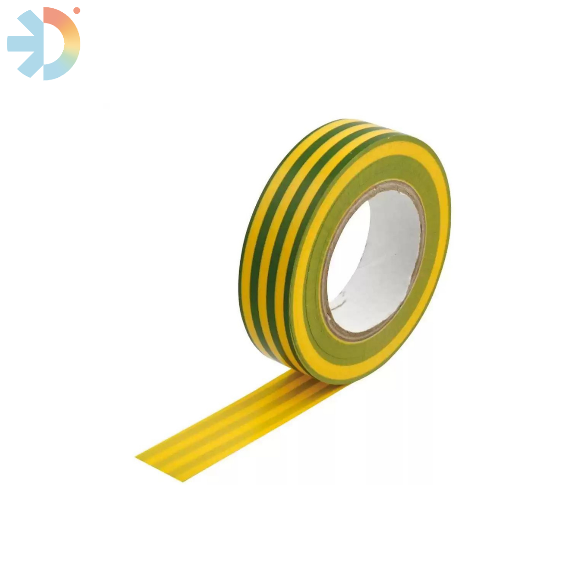 YELLOW AND GREEN PVC TAPE 19 X 33